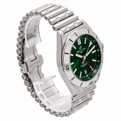 Breitling Chronomat GMT 40MM A32398 Green Dial Watch